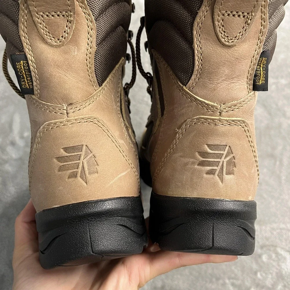 LaCrosse Boots Womens Size 8.5 Brown Clear Shot 800G Waterproof Insulated Snow